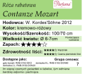 cechy róży rabatowej Contanze Mozart