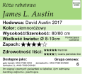 cechy róży rabatowej James L. Austin