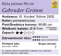 cechy róży piennej Gebruder Grimm