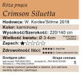 cechy róży pnącej Crimson Siluetta